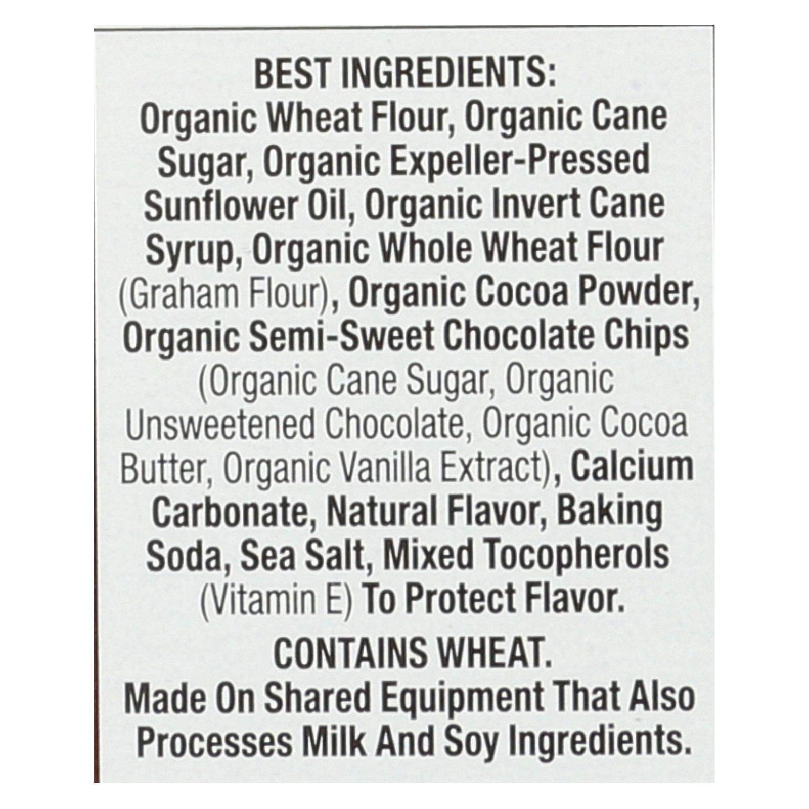 Annie's Homegrown Organic Bunny Grahams Chocolate Chip Snacks - 7.5 oz (Pack of 12) | Healthy Kids Snacks for Lunch Box, After School Treats & On-the-Go Munchies