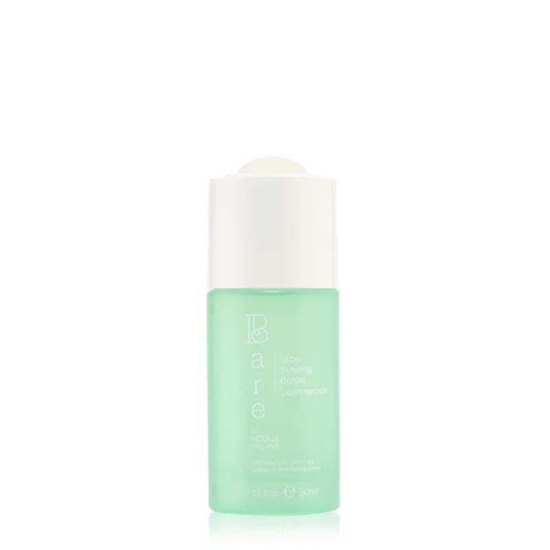 Bare by Vogue Self Tanning Drops for Face - Natural Looking Sunless Tan - Perfect for Daily Glow & Special Occasions