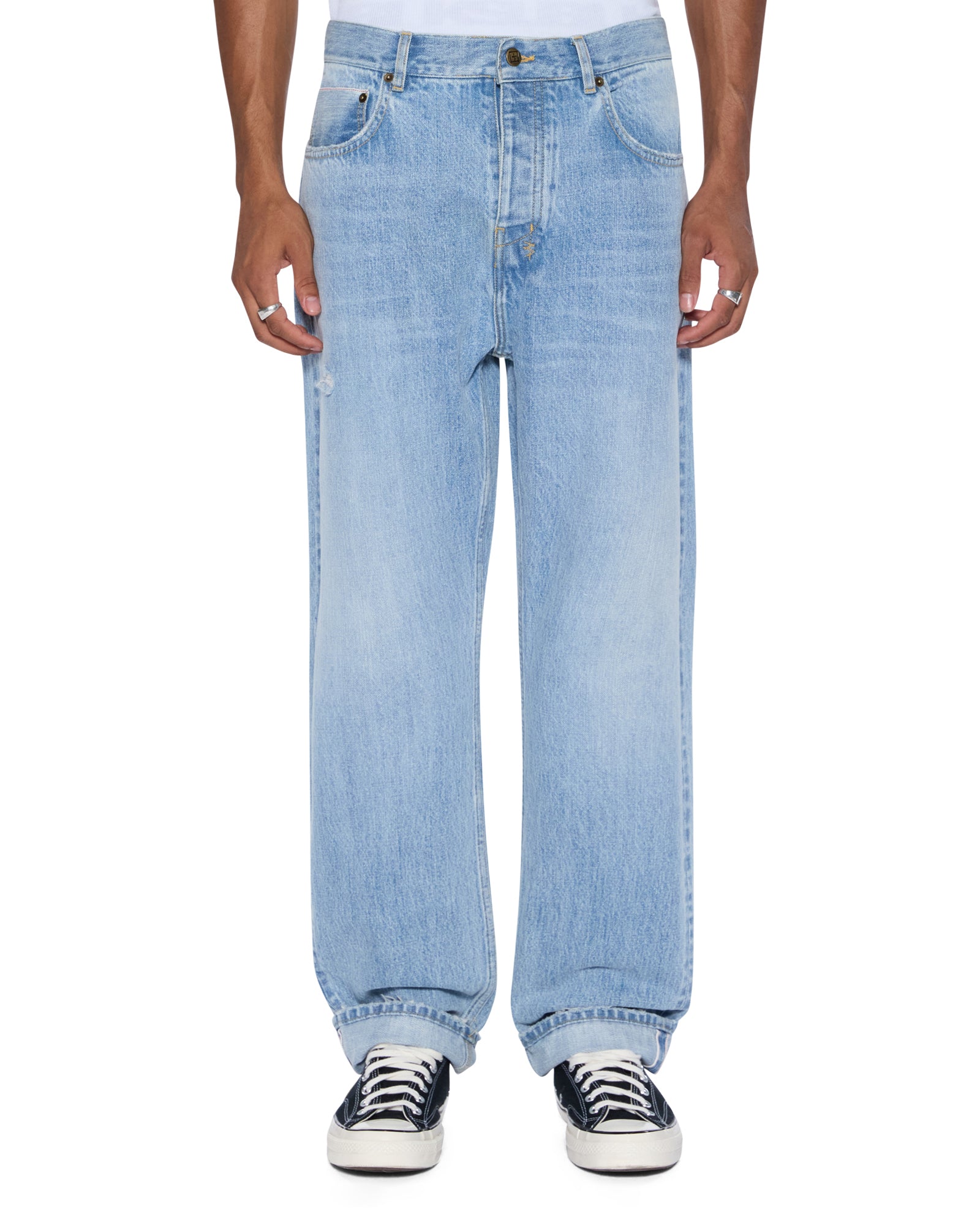 Premium ANTI K SELVEDGE SYDNEY BLUE Denim Jeans - High-Quality Raw Selvedge Jeans for Men | Perfect for Casual Wear, Street Style & Vintage Fashion