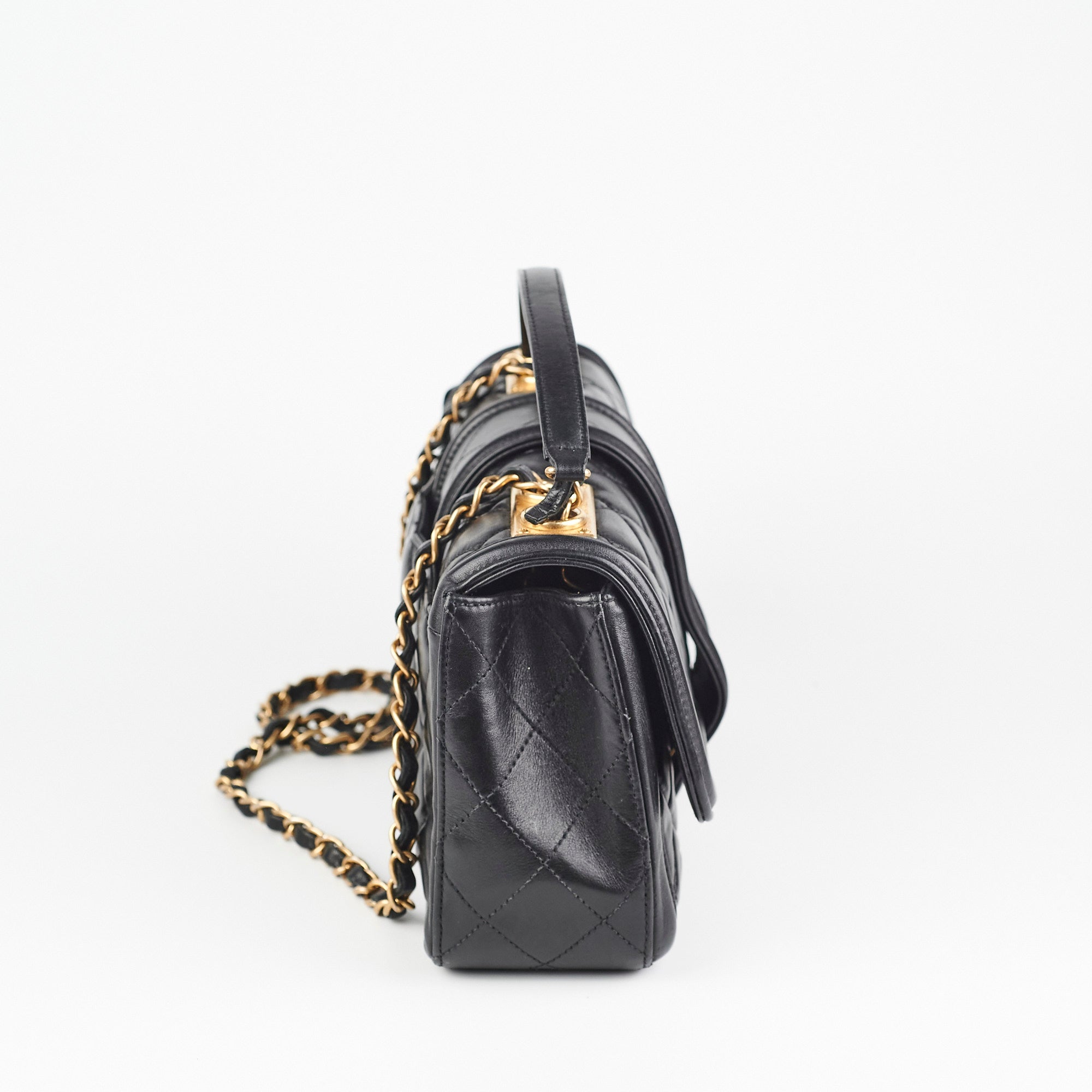Chanel Black Seasonal Flap Bag - Luxury Designer Handbag for Women | Perfect for Evening Parties, Date Nights & Special Occasions