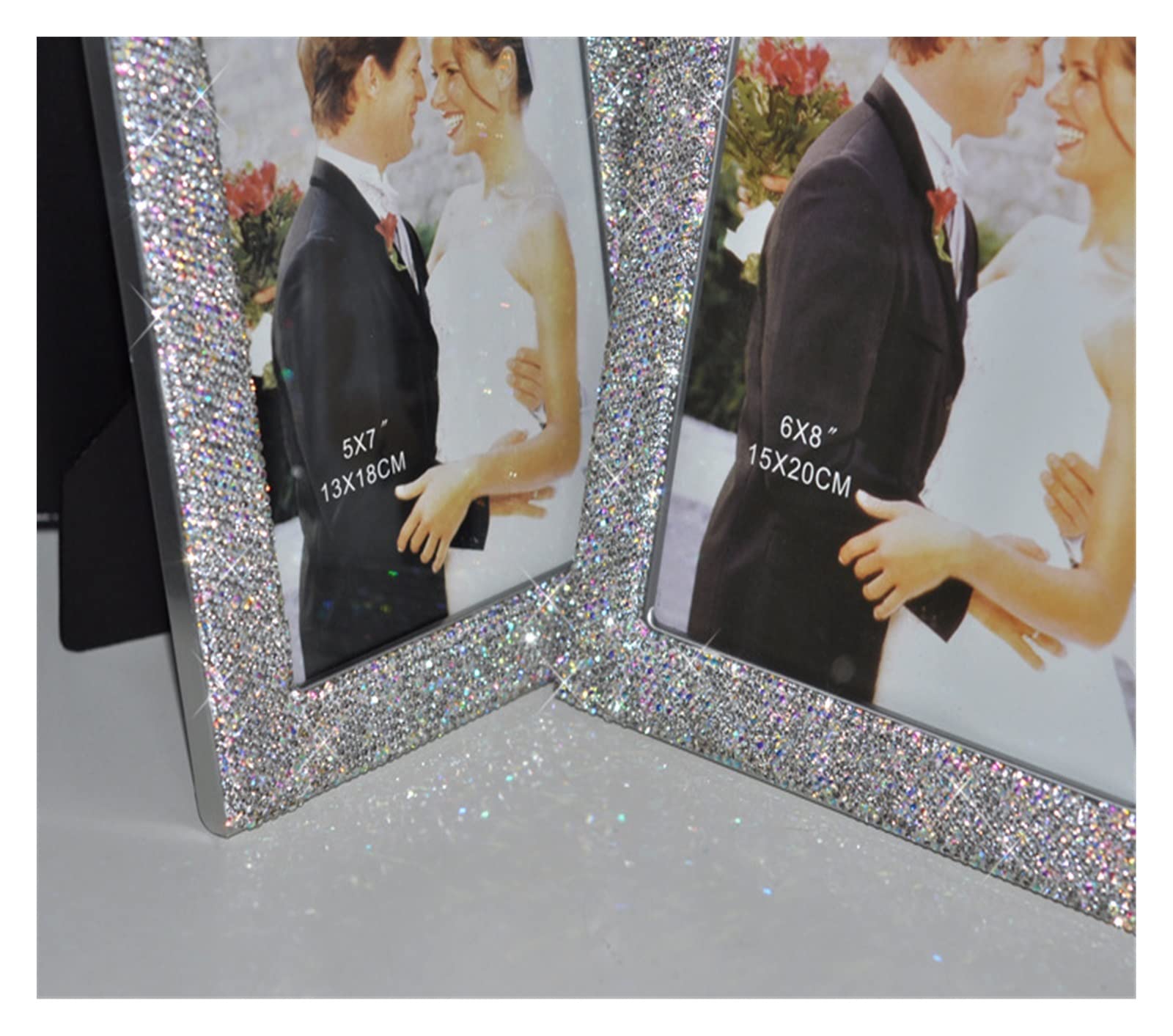 Personalized Photo Frames - Elegant Home & Desk Decor for Family Pictures, Wedding Photos, and Memories | Perfect for Living Room, Bedroom, Office Display