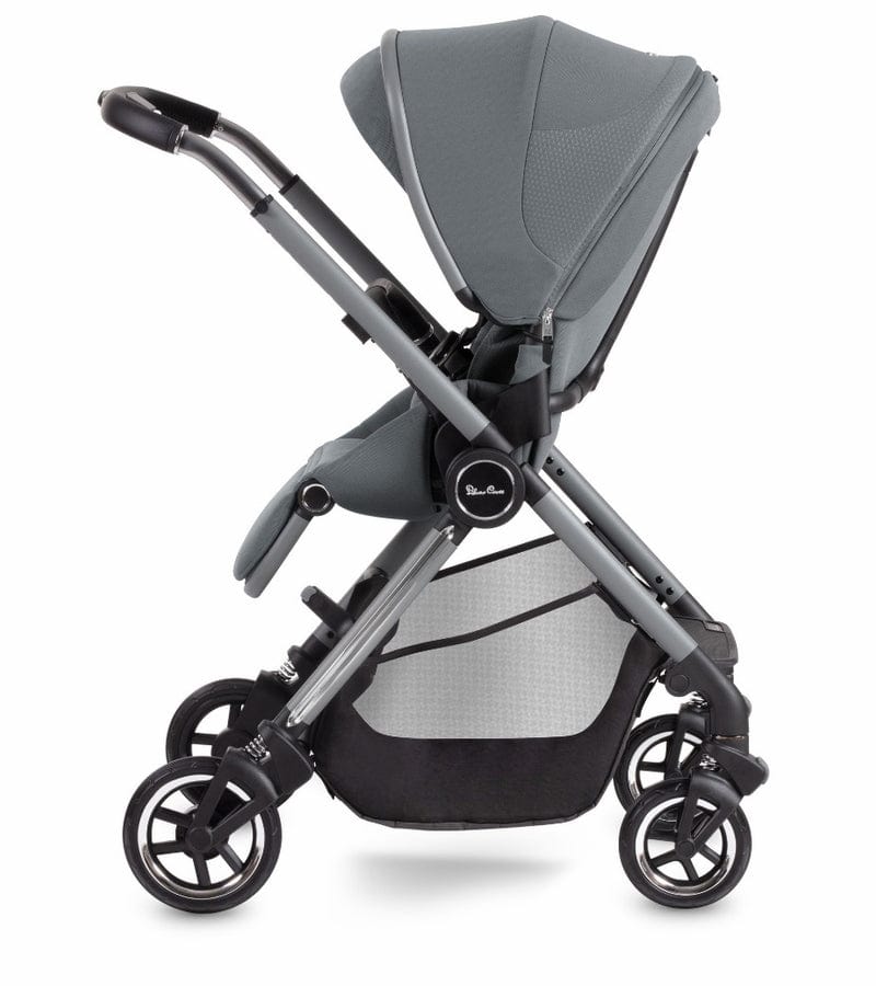 Silver Cross Dune Stroller with Compact Bassinet - Lightweight Travel Stroller for Newborns & Toddlers - Perfect for City Walks, Shopping & Air Travel