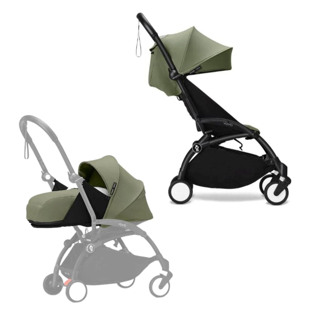 Stokke YOYO3 0+ & 6+ Complete Baby Stroller - Lightweight Travel Stroller for Newborns to Toddlers | Perfect for Air Travel, City Walks & Everyday Use