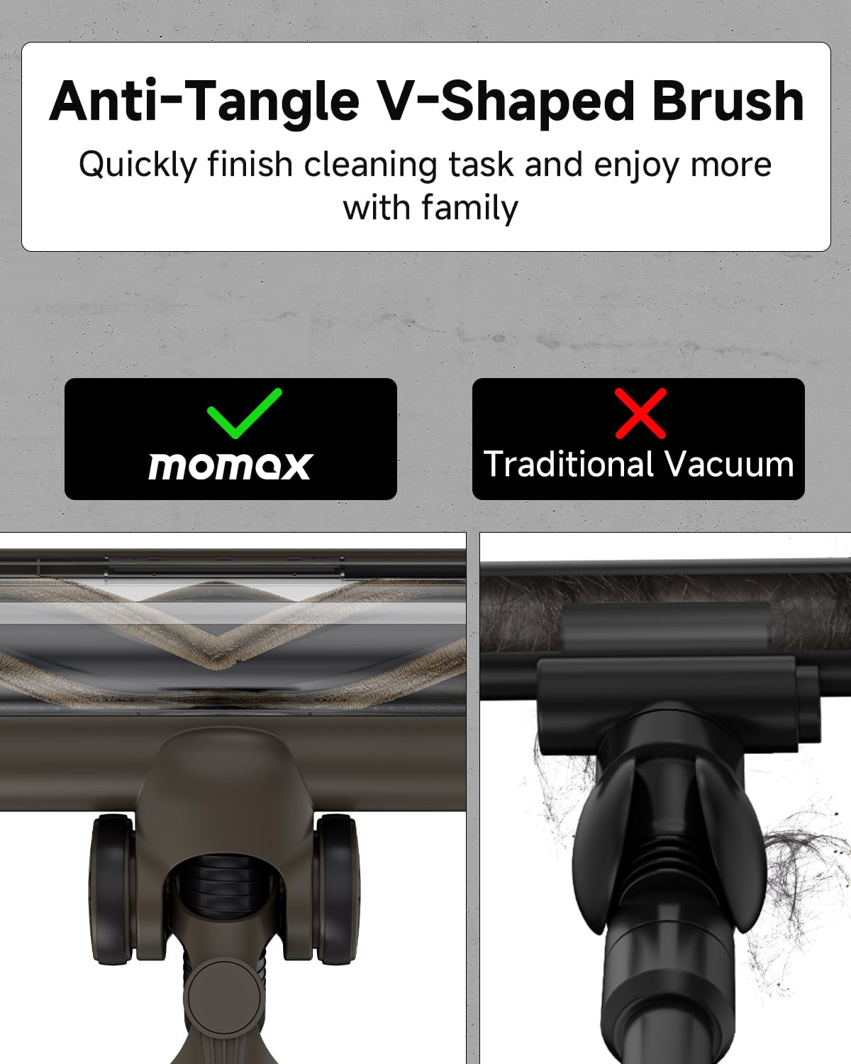 Powerful Cordless Upright Vacuum Cleaner for Home - Rechargeable, Lightweight with 50 Min Runtime | Ideal for Carpets, Hard Floors, Pet Hair & Cat Litter (Gold & Black) | Perfect for Quick Cleanups, Pet Owners & Multi-Surface Homes