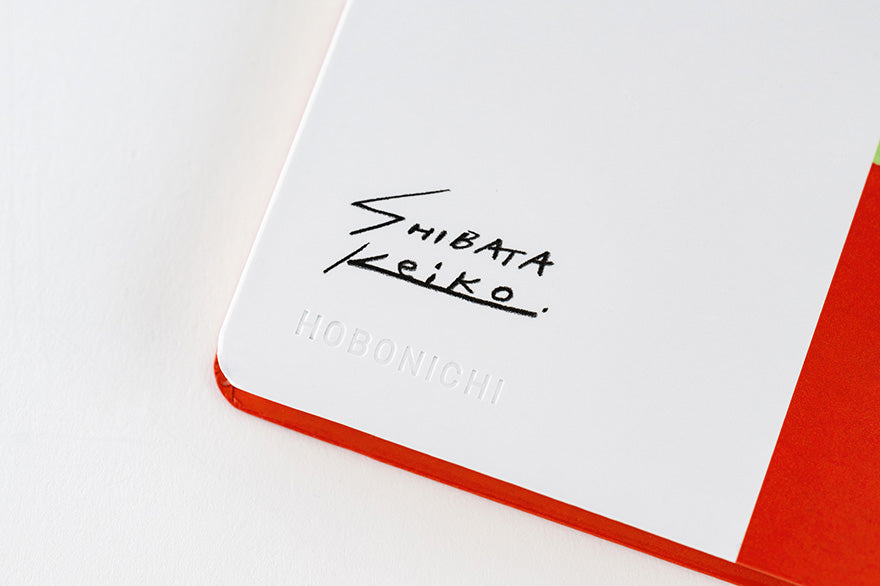 Hobonichi Techo 2025 Planner - Keiko Shibata Design Hardcover Weekly Notebook | English Edition | January Start | Monday Start | Perfect for Work, School & Personal Organization