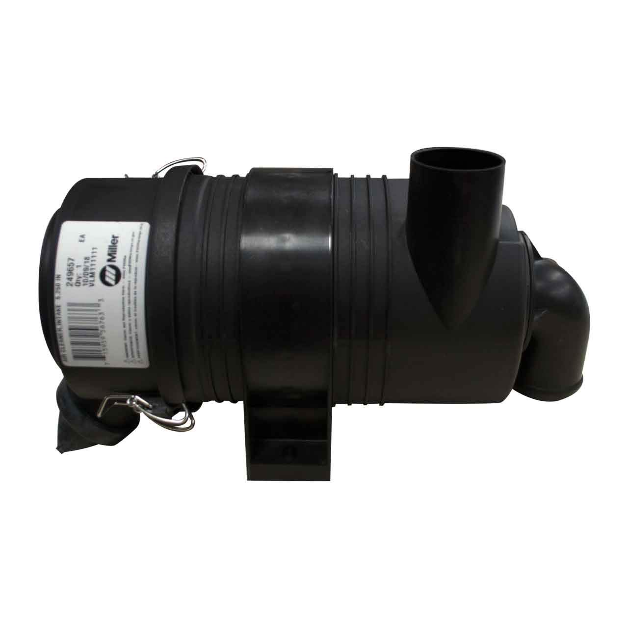 Miller 249657 High Performance Air Cleaner with 5.250 Inch Intake - Perfect for Automotive Engines, Motorcycles & Off-Road Vehicles
