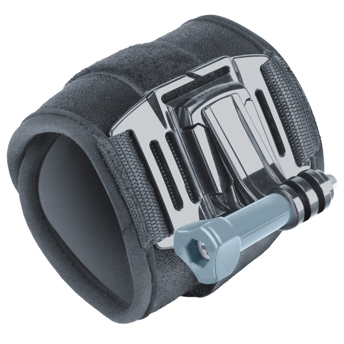 USA GEAR Wrist Strap Band Style Action Camera Mount with 2-Point Neoprene Strap, J Hook & Tripod Adapter - Compatible with GoPro Hero 13/12 Black, DJI Osmo Action 4 & More - Perfect for Vlogging, Sports & Outdoor Adventures