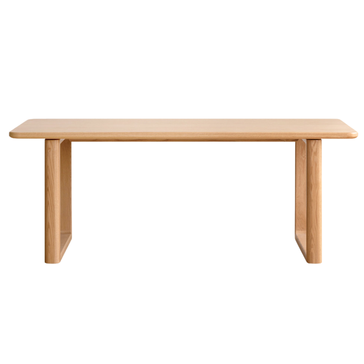 70.8x35.4x29.9 inch / 180x90x76 cm / Natural Wood Color / Large table