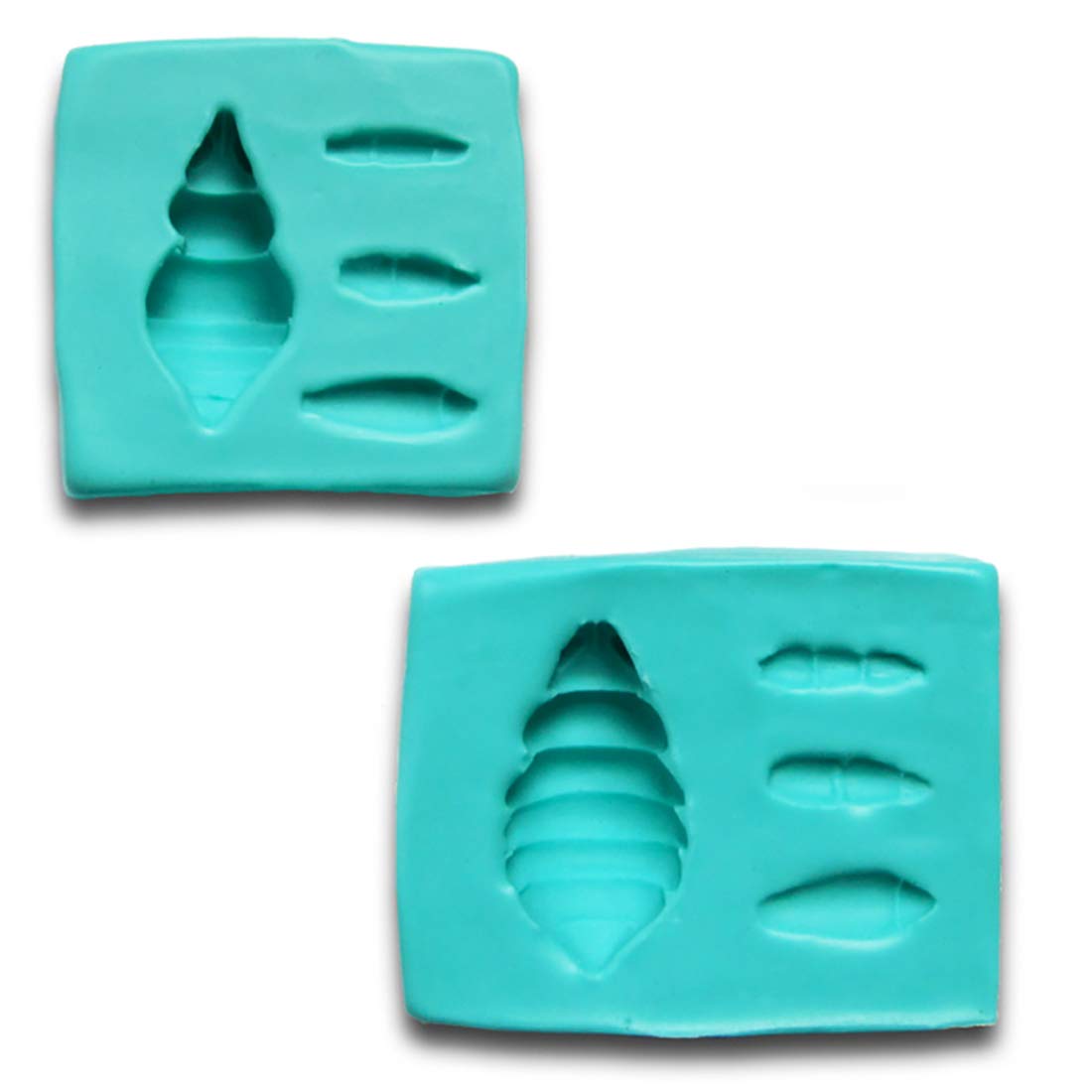 Bumblebee Body Silicone Molds Set of 2 - Food Grade Baking Molds for DIY Chocolate, Candy, Soap & Resin Crafts - Perfect for Birthday Parties, Baby Showers & Holiday Treats