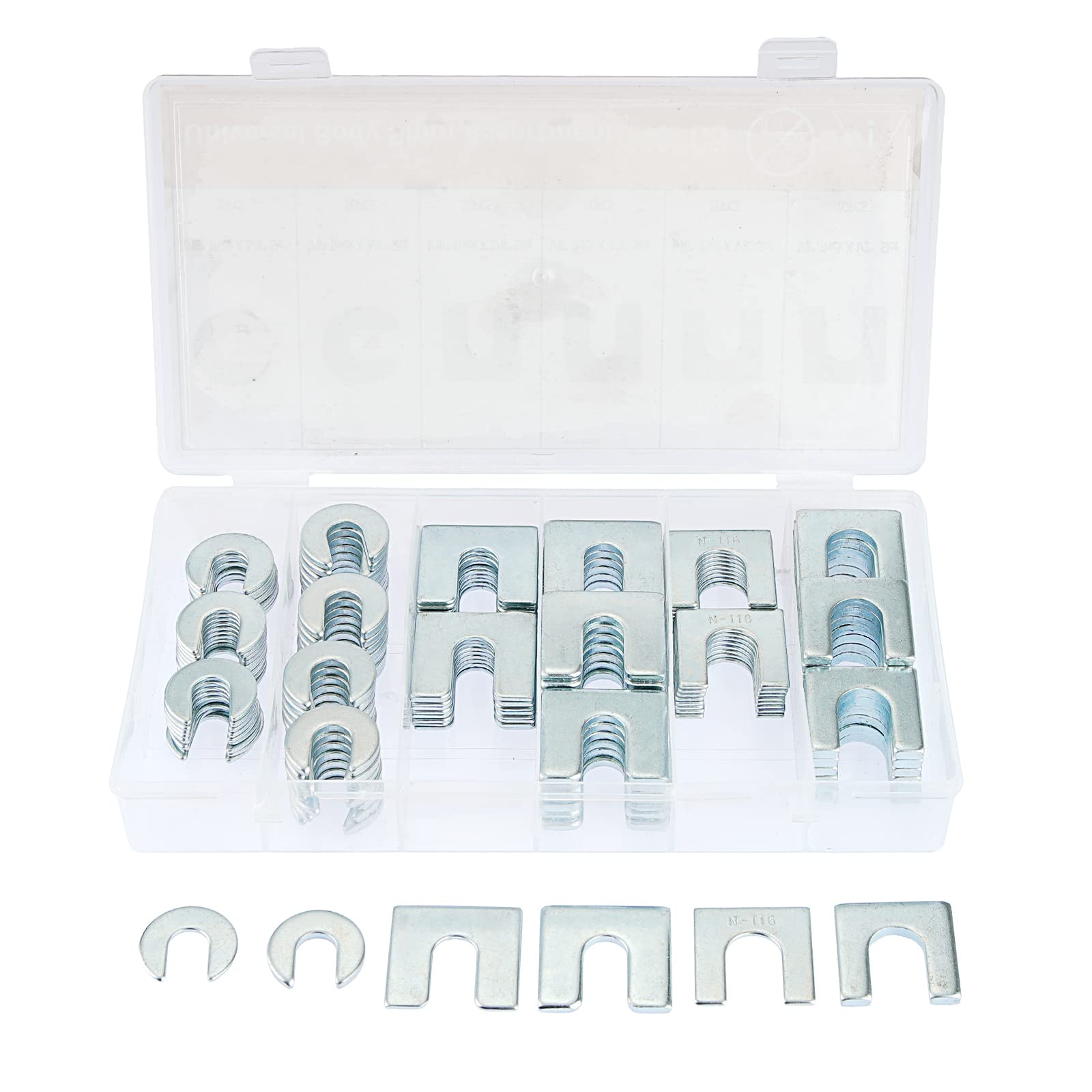 140-Piece Universal Automotive Body Shim Assortment Kit - Precision Alignment Shims for Car Body Repair & Restoration (Ideal for DIY Mechanics & Professional Auto Shops)