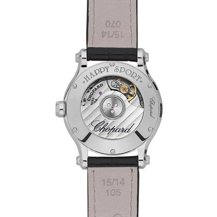 Chopard Happy Sport Ladies Watch - Stainless Steel & Diamonds Luxury Timepiece for Women | Perfect for Formal Events, Business Meetings & Special Occasions