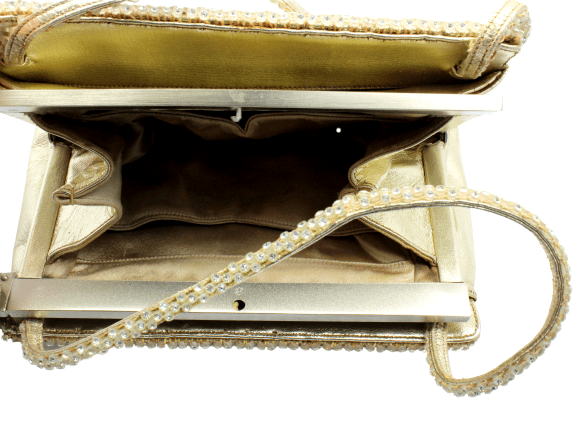 Judith Leiber Swarovski Crystal Swan White Clutch Purse - Luxury Evening Bag for Women - Perfect for Weddings, Galas & Special Occasions