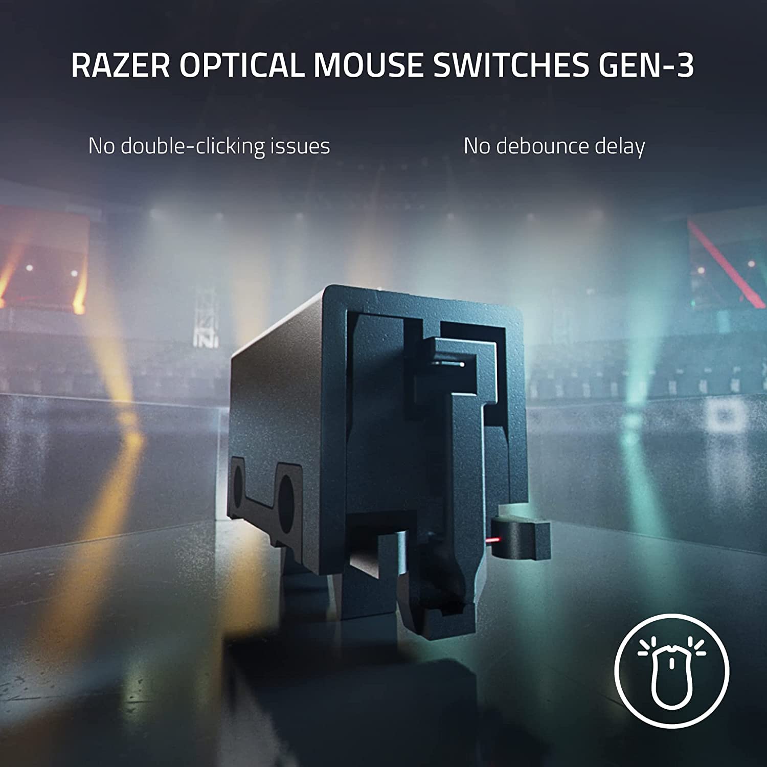 Razer DeathAdder V3 Pro Wireless Gaming Mouse - 30K DPI Optical Sensor, 90Hr Battery, RGB Lighting (Black) - Perfect for FPS, MOBA & Esports Gaming