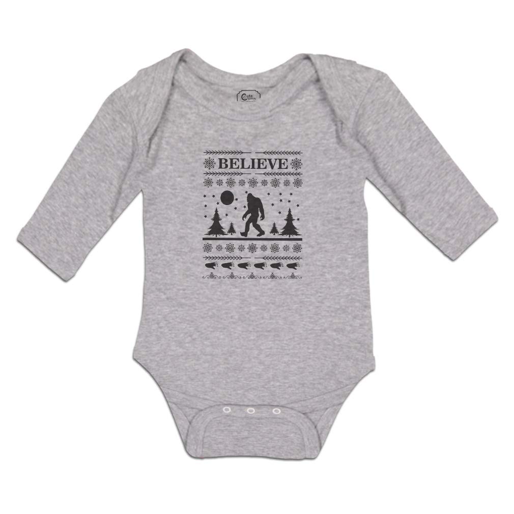 Cute Rascals Baby Clothes - Soft Cotton Long Sleeve Bodysuit with Tree Print for Boys & Girls | Perfect for Playtime, Family Photos & Everyday Comfort