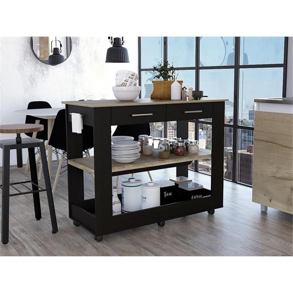 TUHOME Cala Kitchen Island 46