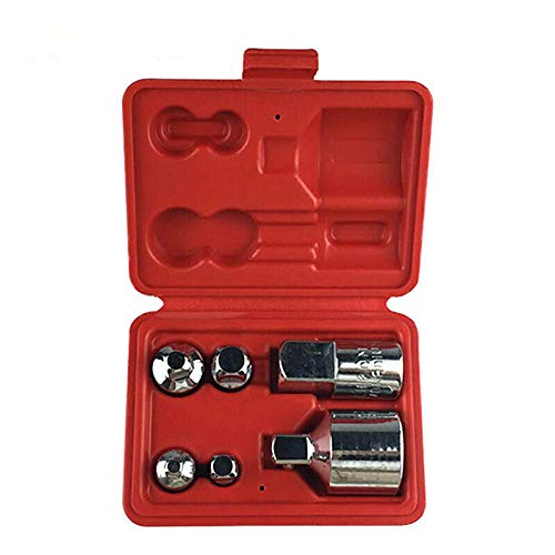 6PCS Socket Adapter Set - Drive Socket Ratchet Converter & Reducer Kit - Universal Hand Tool for Ratchet Wrenches - Perfect for Automotive Repair, DIY Projects & Home Maintenance