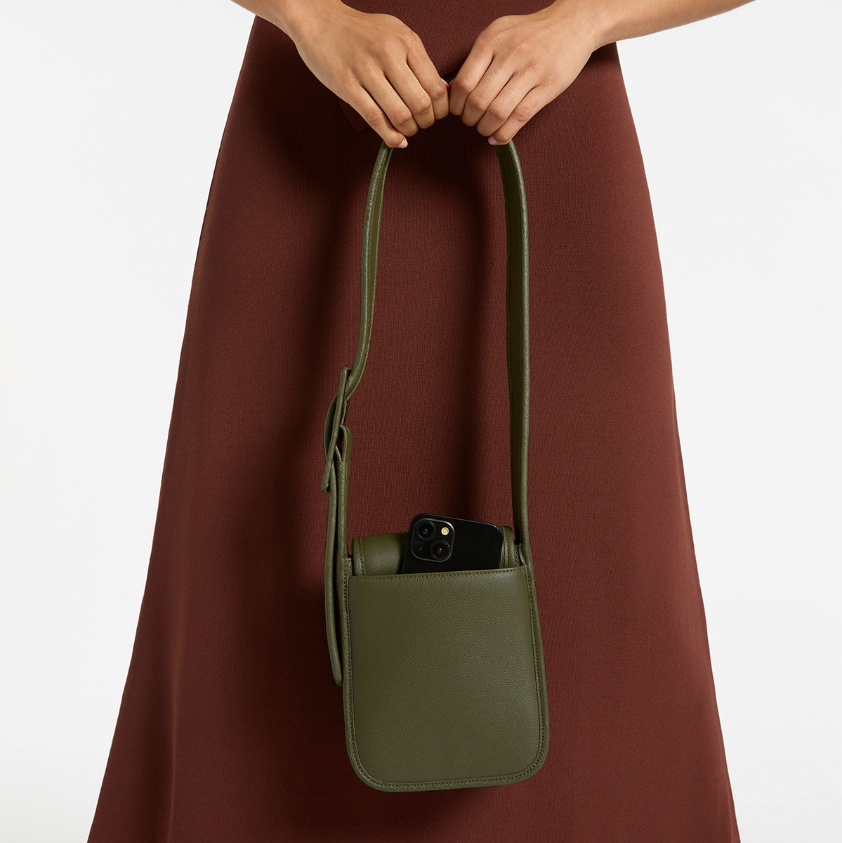 Perplex Bag Khaki - Stylish Crossbody Bag for Women, Durable Canvas Shoulder Purse with Adjustable Strap, Perfect for Travel, Shopping & Daily Use