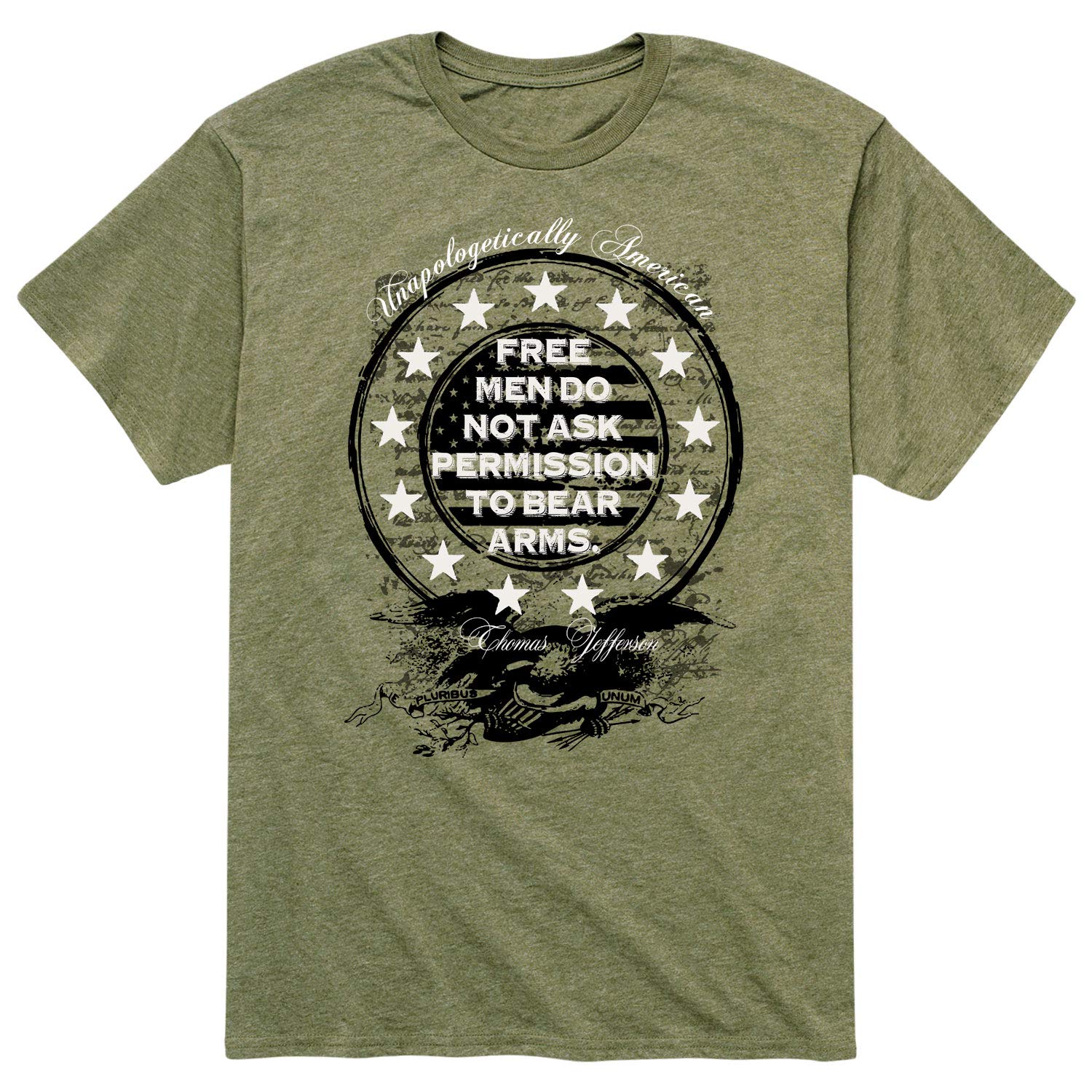 Patriotic American Flag Graphic T-Shirt for Men - Short Sleeve Casual Tee - Perfect for 4th of July, BBQ Parties & Everyday Wear
