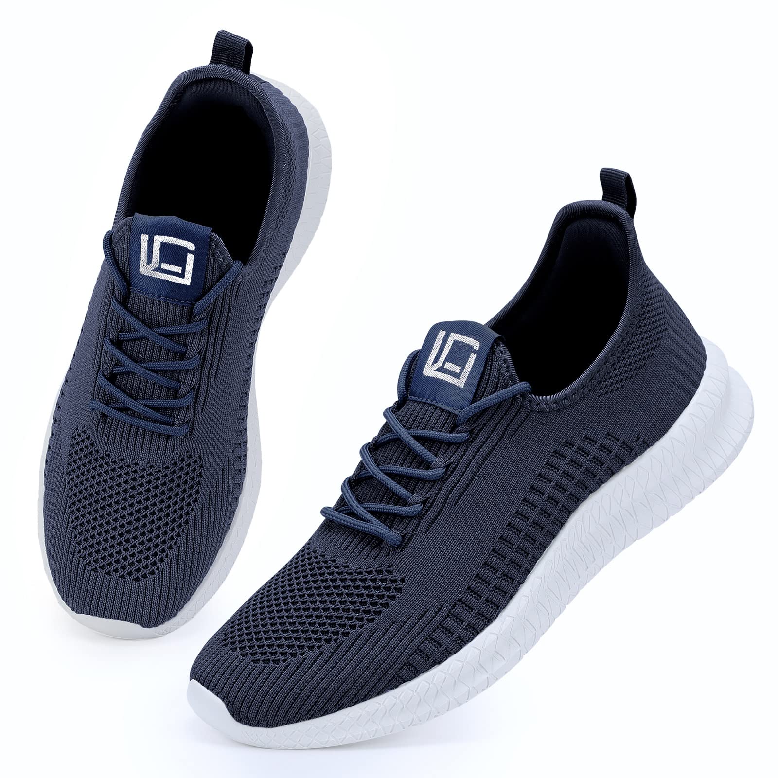 LCGJR Men's Running Shoes - Ultra Lightweight Breathable Athletic Sneakers for Jogging, Walking & Gym Workouts | Comfortable Mesh Casual Fashion Shoes for Daily Wear & Outdoor Activities