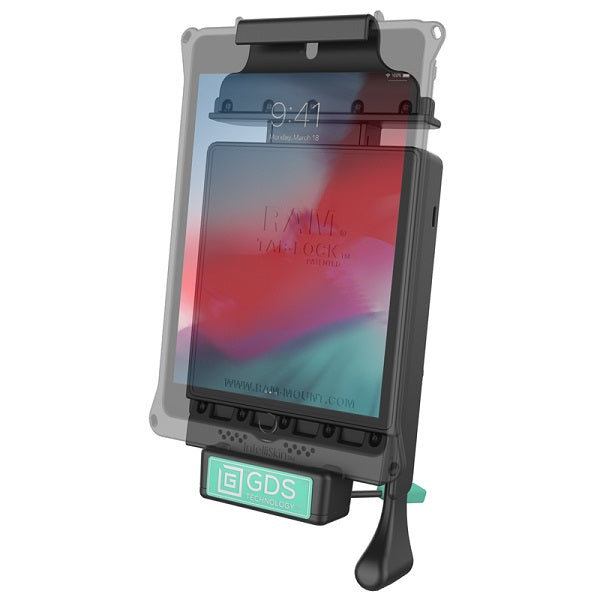 GDS Locking Vehicle Dock for Apple iPad mini 4 & 5 - Secure Mount for Car, Truck & Fleet Use (RAM GDS DOCKL V2 AP27U) - Perfect for Delivery Drivers, Truckers & Mobile Professionals