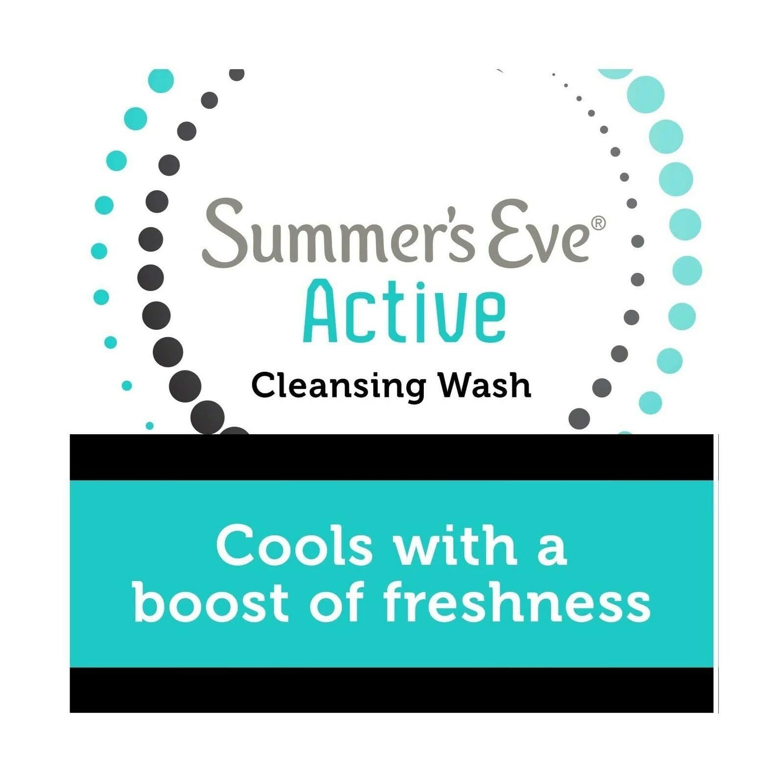 Summer's Eve Active Daily Feminine Wipes - pH Balanced, Unscented, 14 Count (Pack of 2) - Gentle Cleansing for Women, On-The-Go Freshness, Post-Workout Hygiene & Travel Essentials