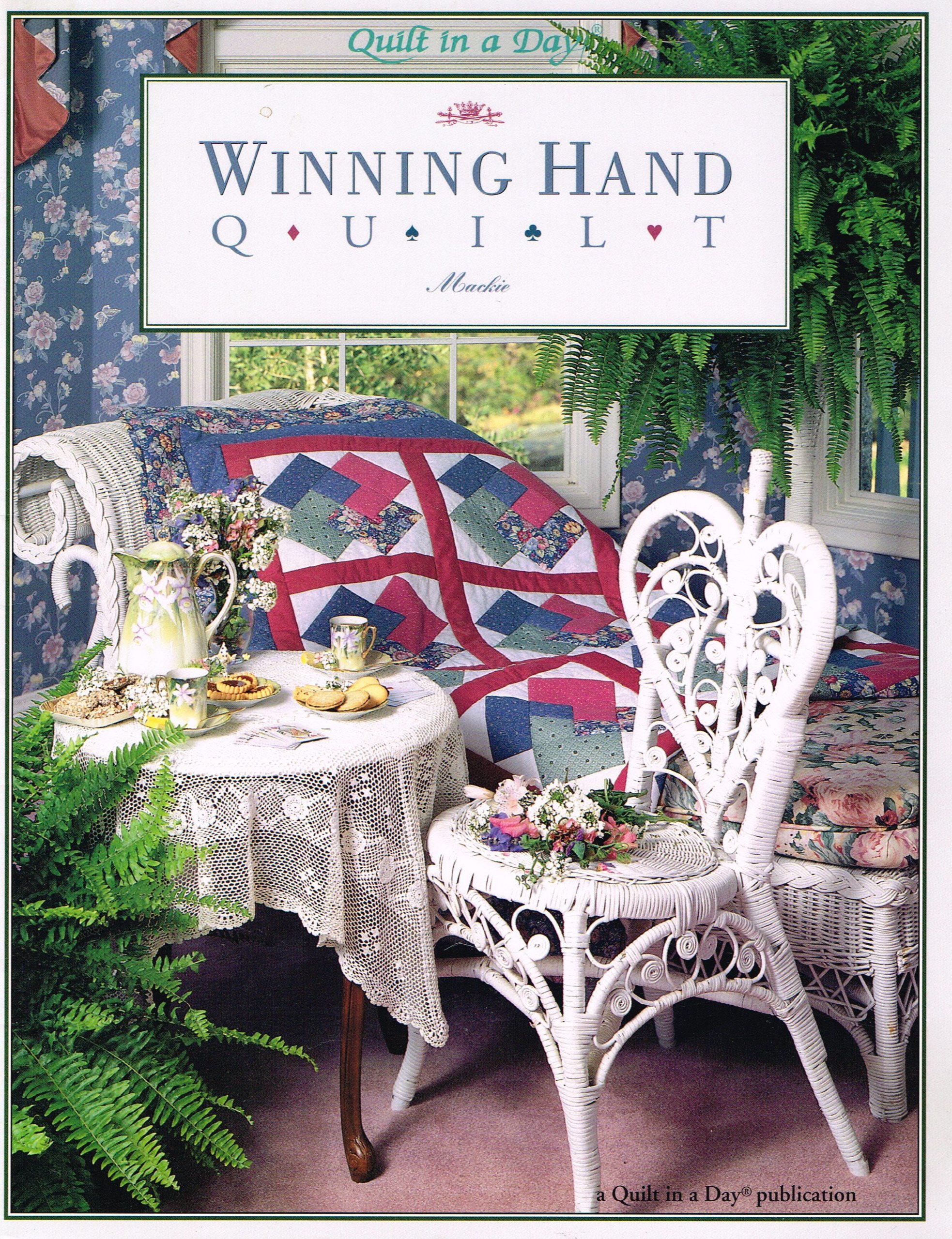 Winning Hand Quilt - Premium Handmade Quilt for Bed, Sofa & Home Decor - Cozy & Stylish Throw Blanket for Living Room, Bedroom & Gift Giving