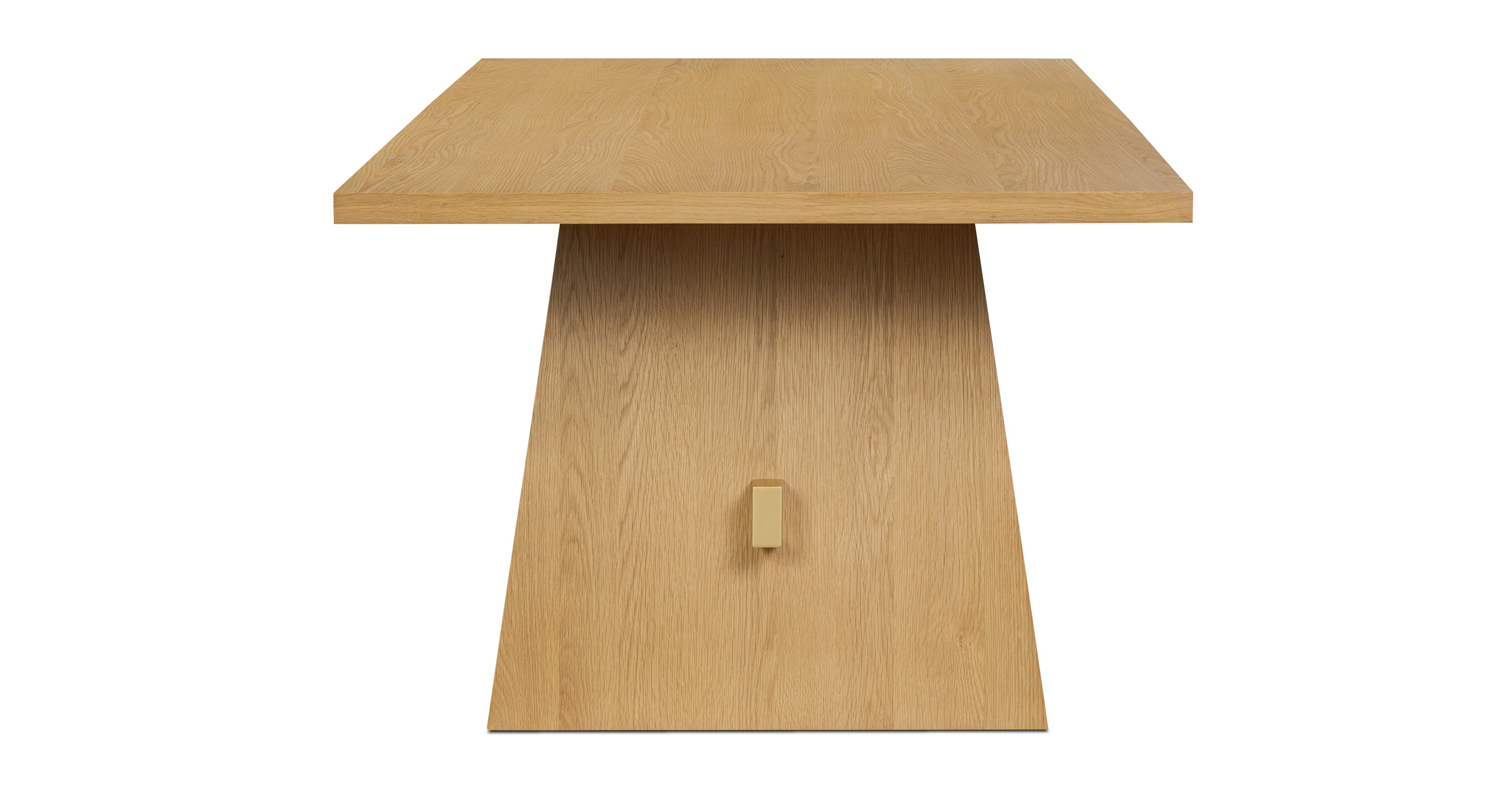 Reims 86.5 Inch Modern Dining Table - Solid Wood Kitchen Table for 6-8 People - Perfect for Family Dinners & Entertaining Guests