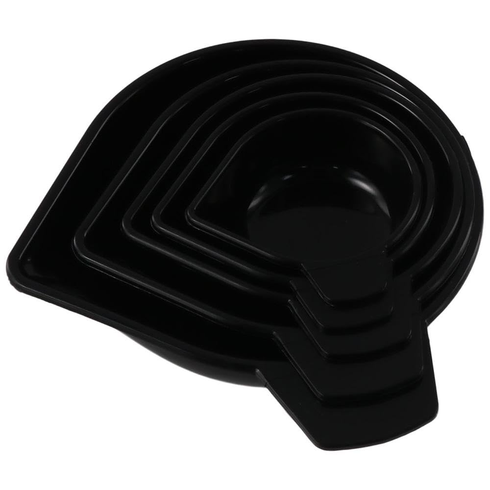 5-Piece Plastic Weighing Pans Set - 5 Different Sizes for Precise Measurement | Laboratory Equipment for Powders, Liquids, Gems & Chemicals | Ideal for Science Labs, Jewelry Making & DIY Projects