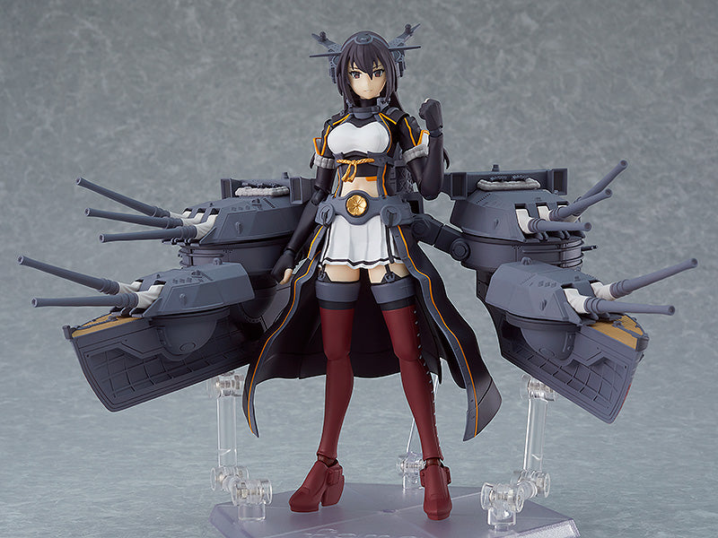 Figma #520 Nagato Kai II Kantai Collection KanColle Anime Figure - Japanese Warship Model for Collectors & Display | Perfect for Anime Fans, Gaming Rooms & Office Decor