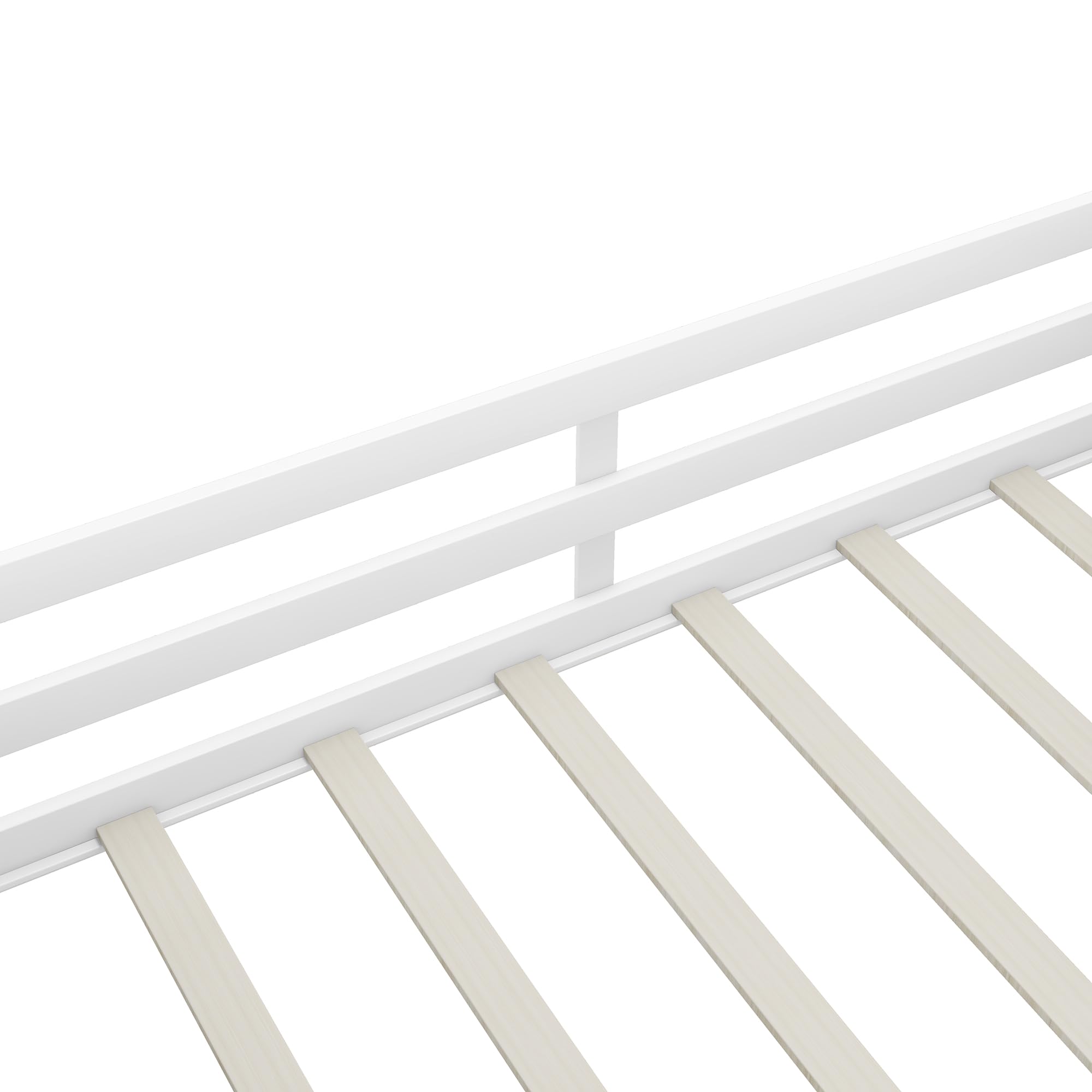 Modern Farmhouse Twin Loft Bed with Storage Shelves & Chalkboard - Space-Saving Kids Bed Frame for Boys & Girls - White - Perfect for Small Bedrooms, Dorm Rooms & Playrooms