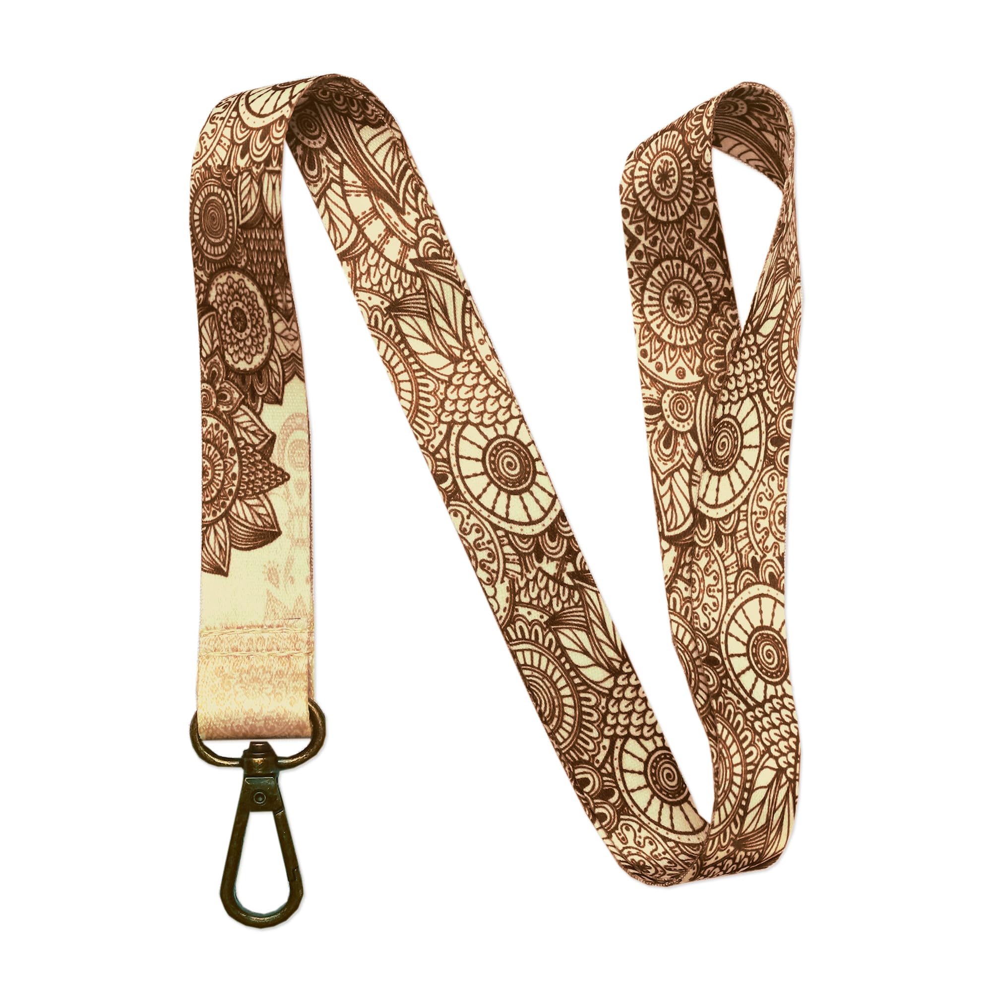 EASTEX Sunflower Lanyard Keychain - Durable ID Badge Holder with Sunflower Design - Adjustable Neck Strap for Keys, Badges & ID Cards - Perfect for Work, School, Events & Nursing Staff Gifts