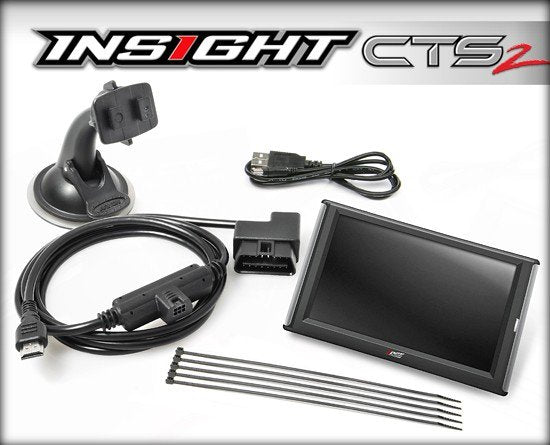 Edge INSIGHT CTS3 Performance Monitor for OBDII Vehicles (1996 & Newer) - Real-Time Engine Data & Diagnostics for Truck, SUV & Car Performance Tuning