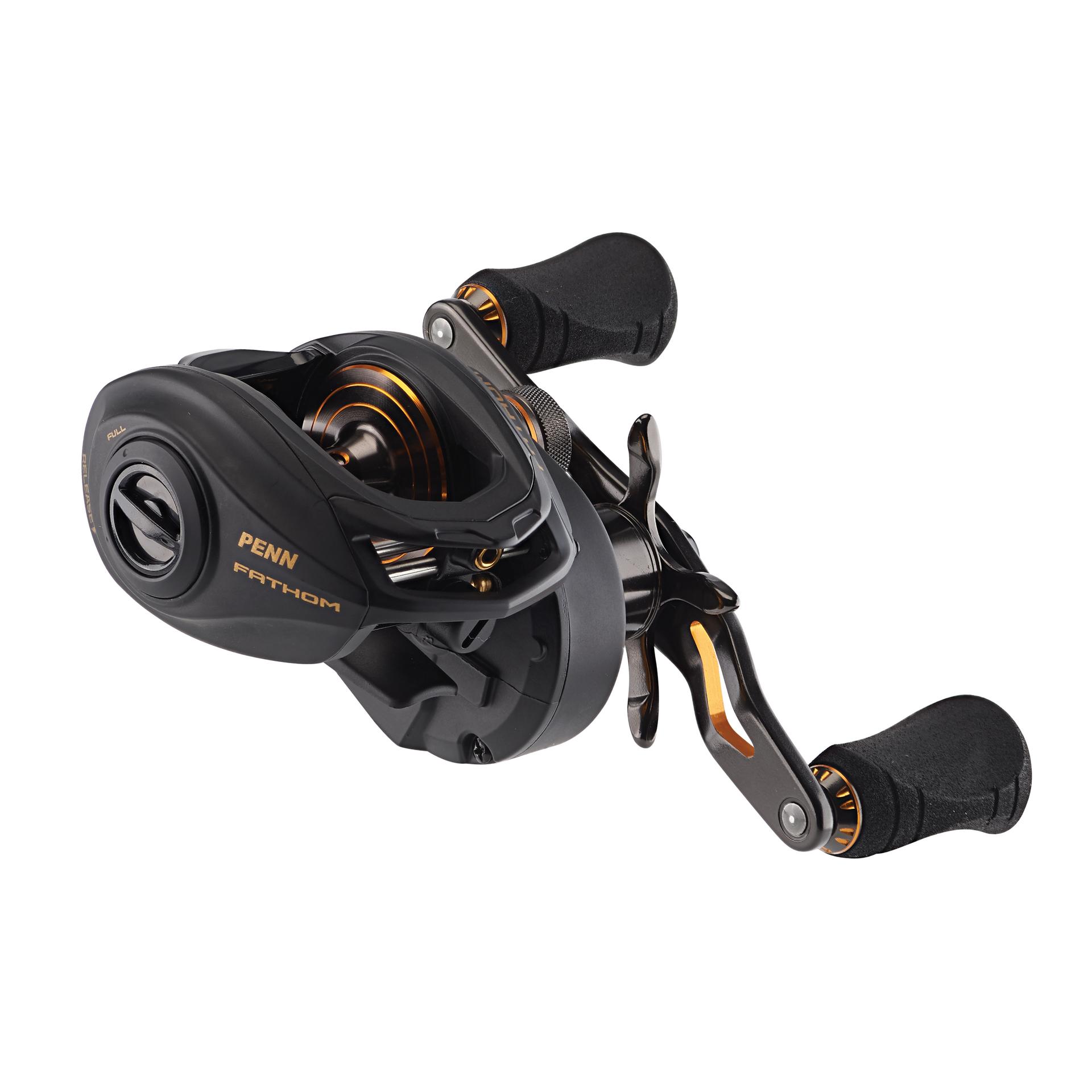 PENN Fathom™ Baitcast Fishing Reel - Saltwater & Freshwater Fishing Gear for Offshore, Inshore & Bass Fishing