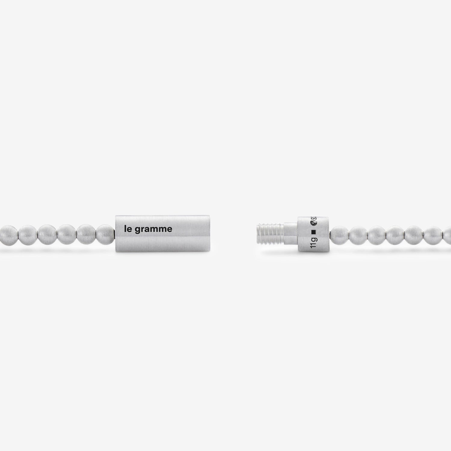 11g Brushed Sterling Silver Beads Bracelet for Women - Elegant Handmade Jewelry Gift for Birthday, Anniversary & Special Occasions