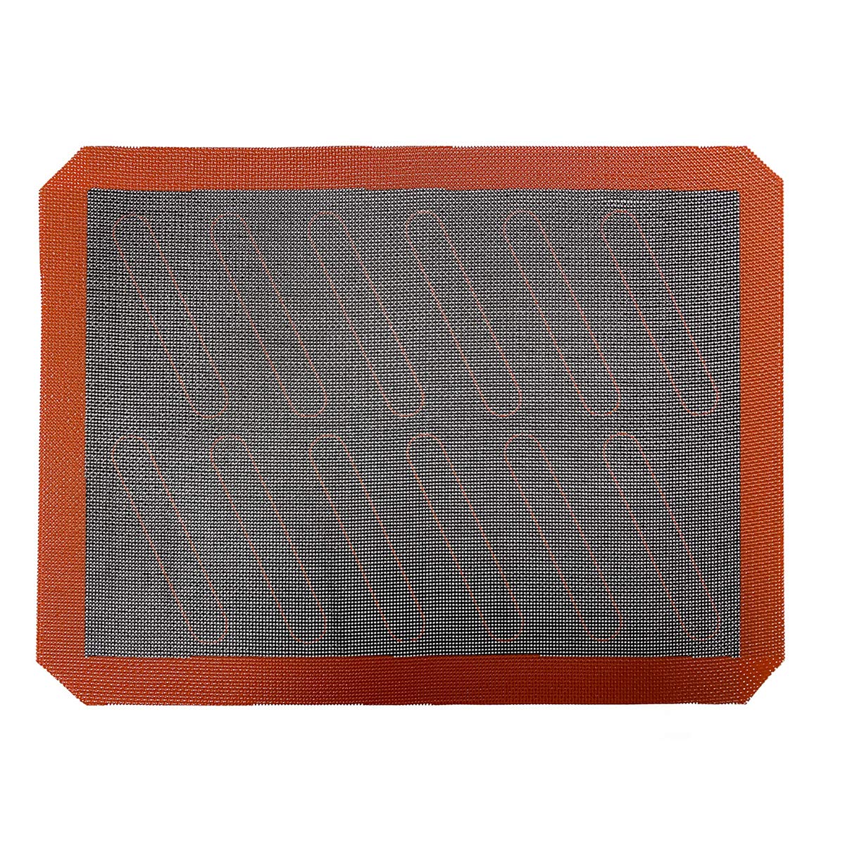 Premium Non-Stick Silicone Baking Mat - Food Grade, BPA Free, Fiberglass Reinforced - Perfect for Cookies, Macarons & Pastry - Ideal for Baking, Rolling Dough & Cookie Sheets - Essential Bakeware for Home Bakers & Professional Kitchens
