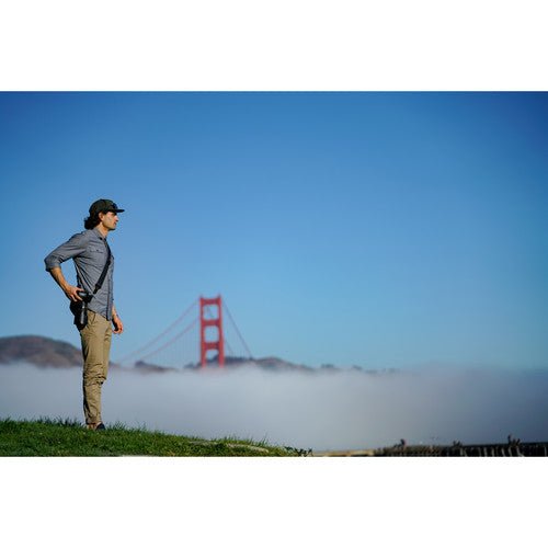 Peak Design Slide Camera Strap (2017) - Ash Gray - Comfortable & Adjustable for DSLR & Mirrorless Cameras - Perfect for Travel, Hiking & Photography Enthusiasts