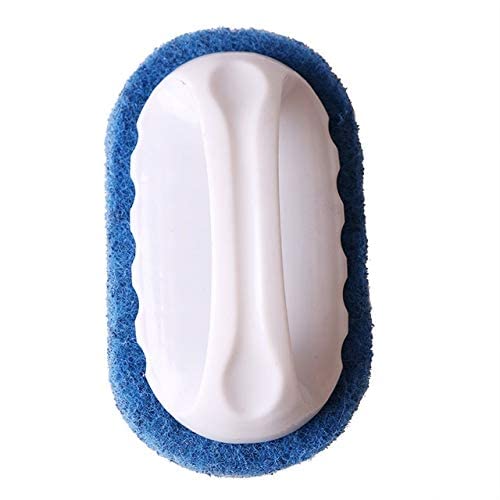 WorldCare® 1PC Heavy Duty Bath Sponge Scrubber - Non-Scratch Cleaning Brush for Tiles, Pots & Kitchenware (Blue) - Perfect for Shower, Bathtub & Sink Cleaning