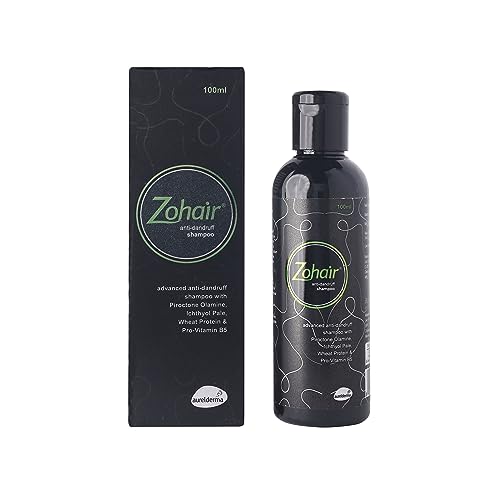 M-TECH ZOHAIR Anti-Dandruff Shampoo for Men & Women - Sulfate Free, Itchy Scalp Treatment & Hair Growth - Best for Dry Scalp, Flakes & Scalp Care - Daily Use for Healthy Hair