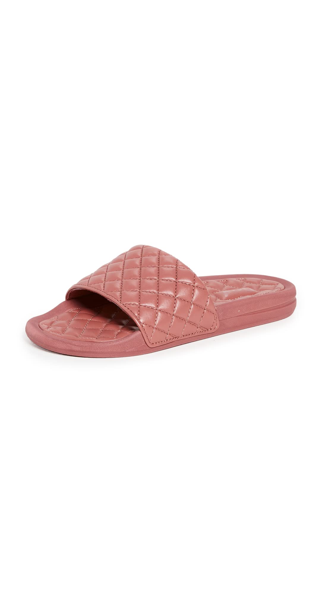 APL: Athletic Propulsion Labs Women's Lusso Slides - Comfortable Cedar & Pink Sandals Size 5 Medium US - Perfect for Poolside, Beach, and Casual Summer Wear