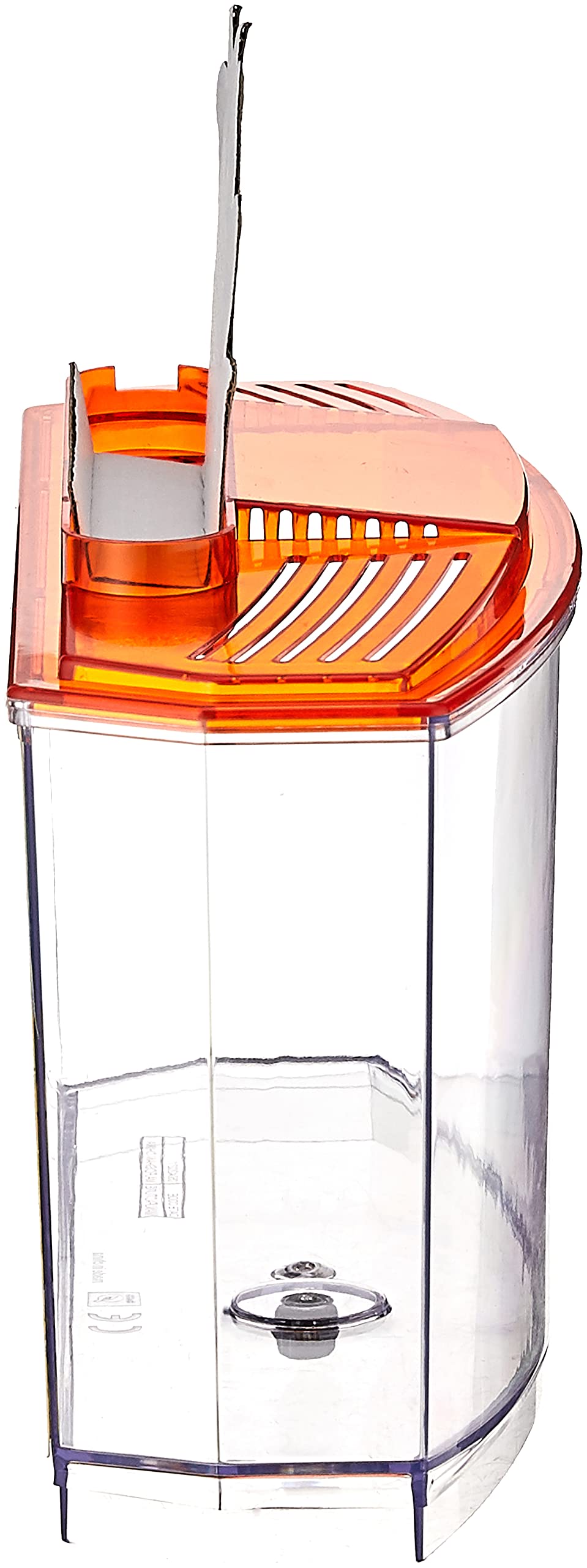 **PENN-PLAX Spongebob Squarepants Officially Licensed Betta Fish & Goldfish Bowl Tank – 0.7 Gallon, Orange – Perfect for Home, Office, or Kids' Room Decor**