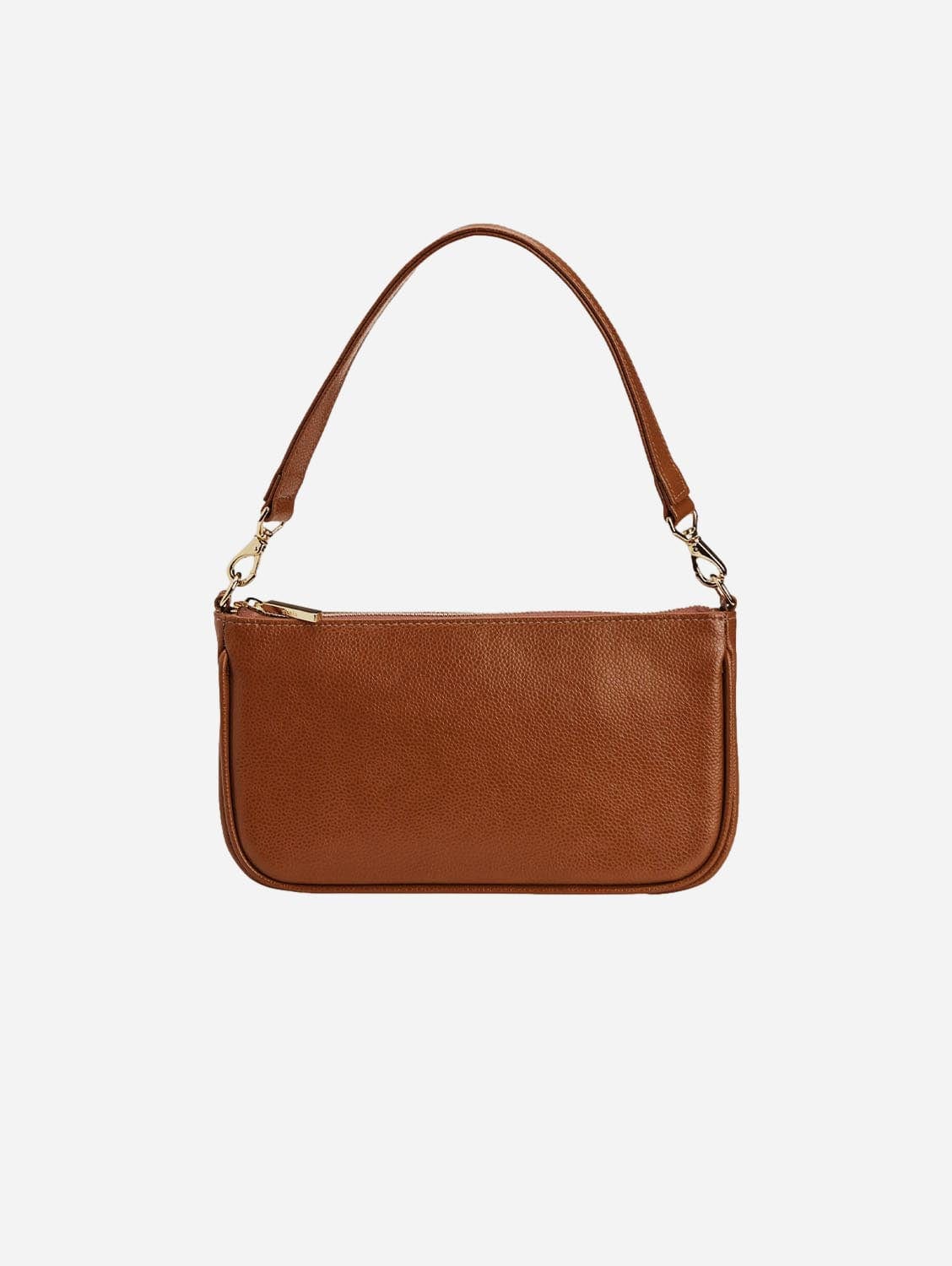 Gaia MIRUM® Vegan Leather Shoulder Bag for Women - Eco-Friendly Brown Crossbody Purse | Perfect for Work, Travel & Everyday Use