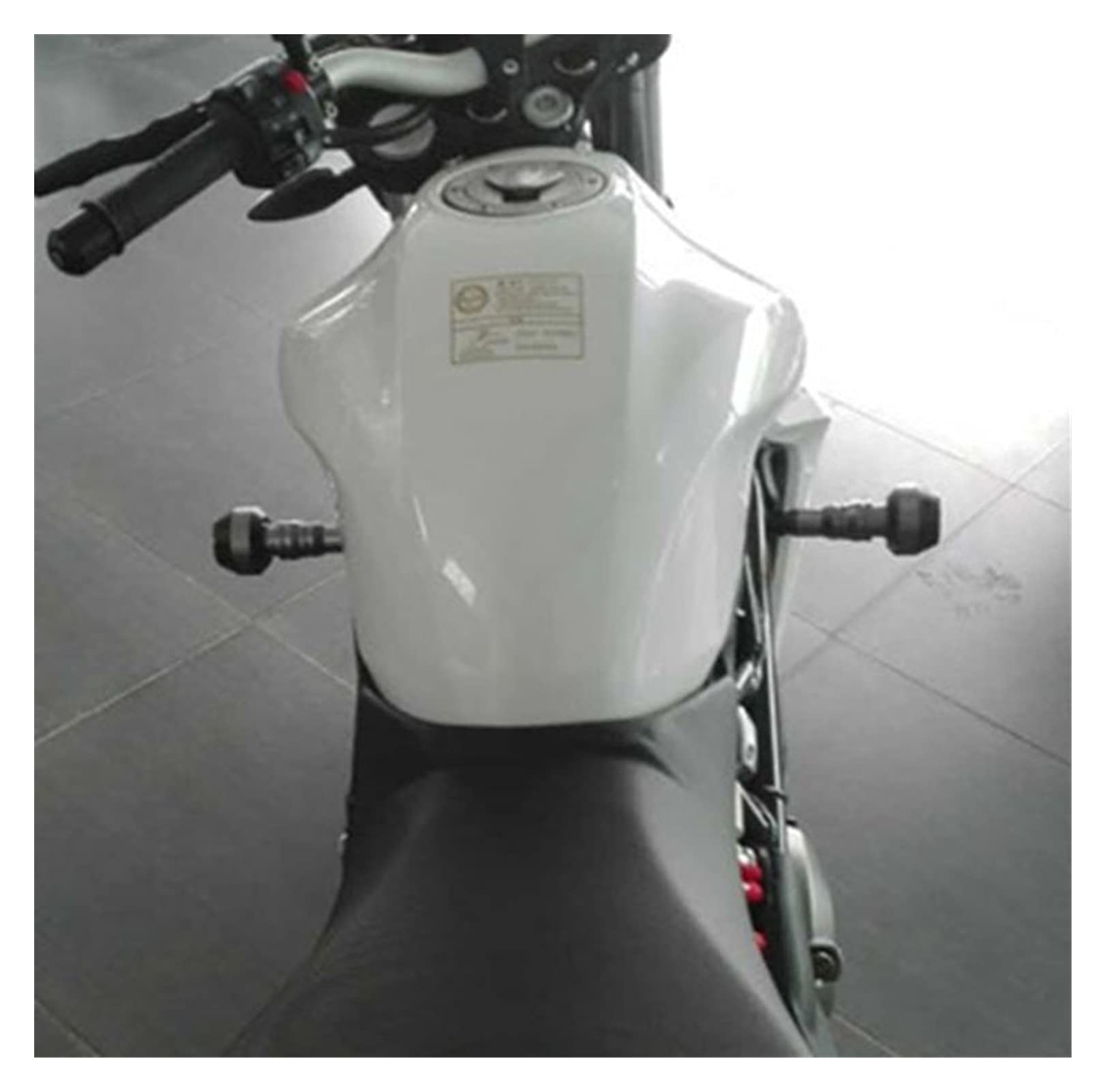 1 PC Universal Motorcycle Frame Slider - CNC Aluminum Alloy Crash Protector for Engine & Bike Protection | Anti-Fall & Anti-Scratch Design | Perfect for Street Bikes, Cruisers & Sport Bikes