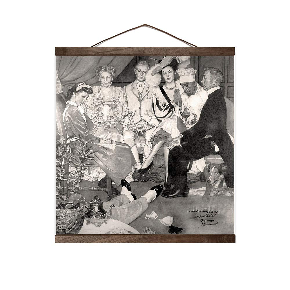 Murder Mystery Hanging Poster Canvas Print - 16