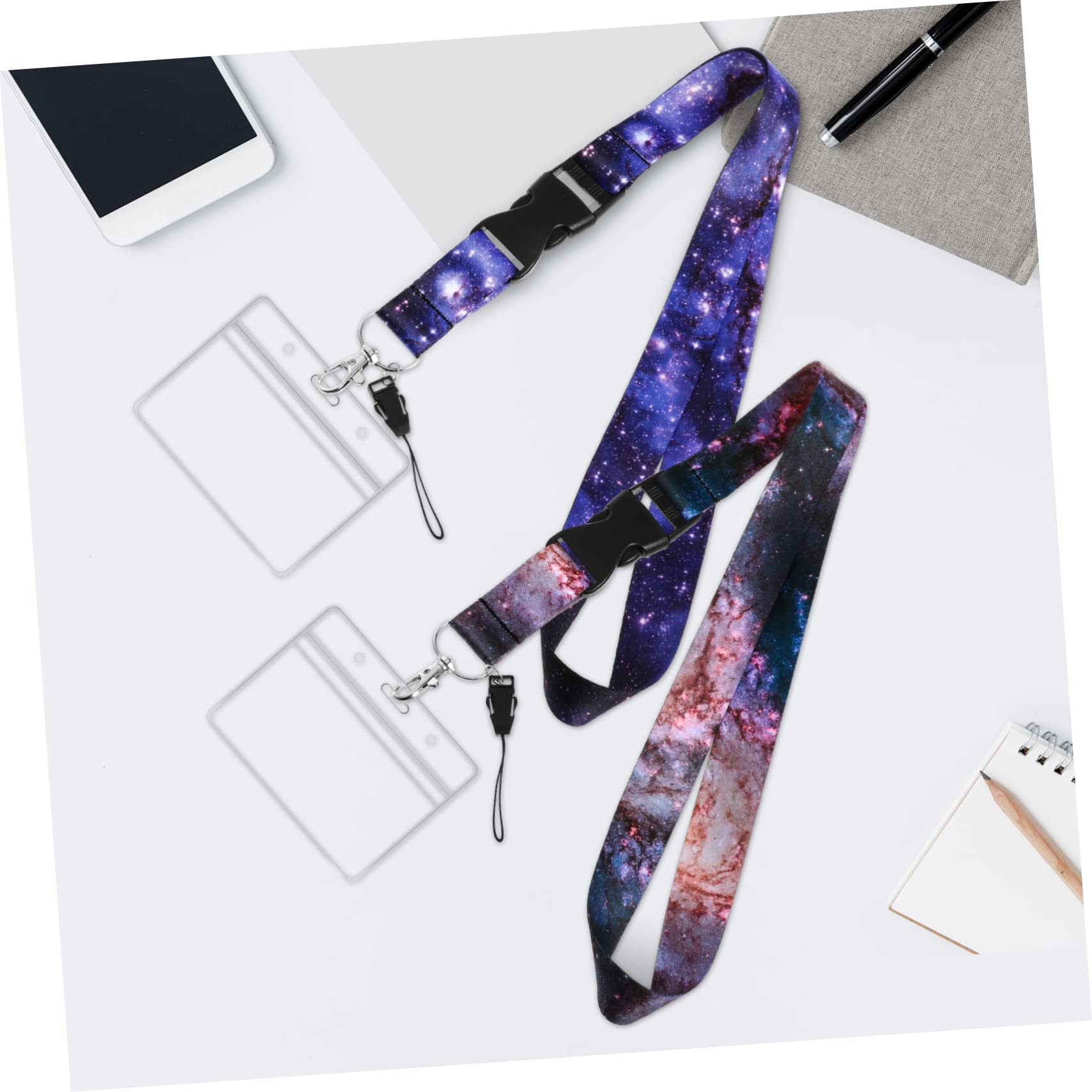 NOLITOY 8 Pack Detachable Phone Lanyard - Adjustable Cell Phone Strap for iPhone Samsung - Perfect for Work, Travel, Events & Hands-Free Convenience