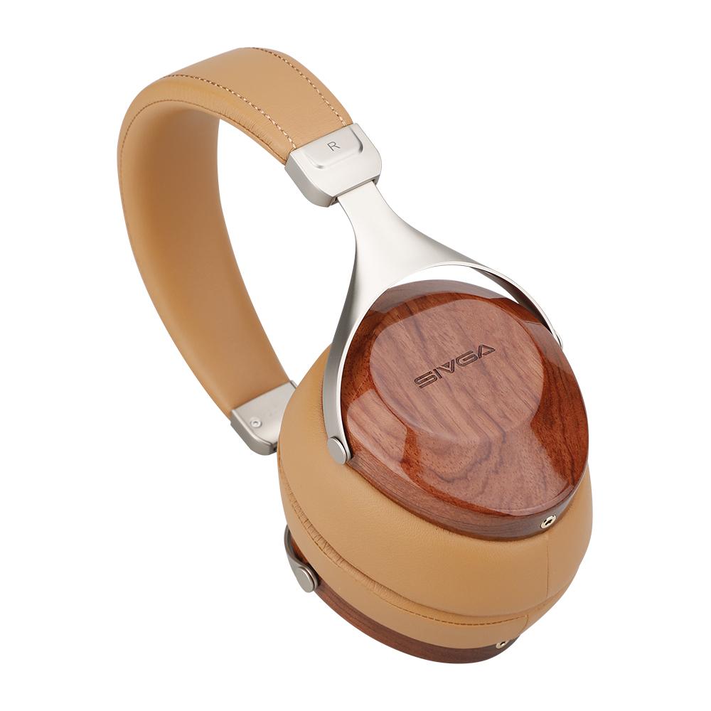 Sivga SV021 Closed Back Over Ear Headphones - Premium Studio Monitor Headphones with Noise Isolation, High Fidelity Sound for Music, Gaming & Professional Audio (Open Box) - Perfect for Home Studio, DJing & Travel