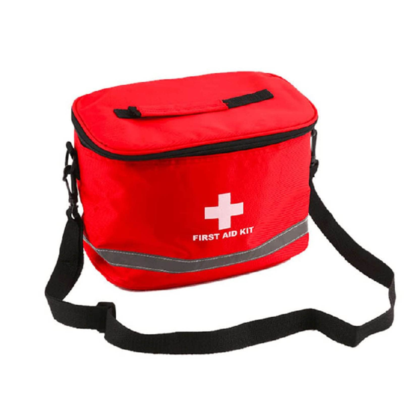 Premium First Aid Kit Bag - Empty Medical Supplies Pouch for First Responders, Nurses & Home Safety | Durable First Aid Haversack with Inner Compartments | Ideal for Emergency Kits, Travel, Camping & Workplace Safety