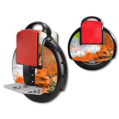 MightySkins Protective Skin Wrap Cover Sticker for Airwheel X3 Self Balancing Electric Unicycle Scooter - Urban Abstract Design | Durable Vinyl Decal for Personalization & Scratch Protection | Perfect for Commuting, Urban Travel & Outdoor Adventures
