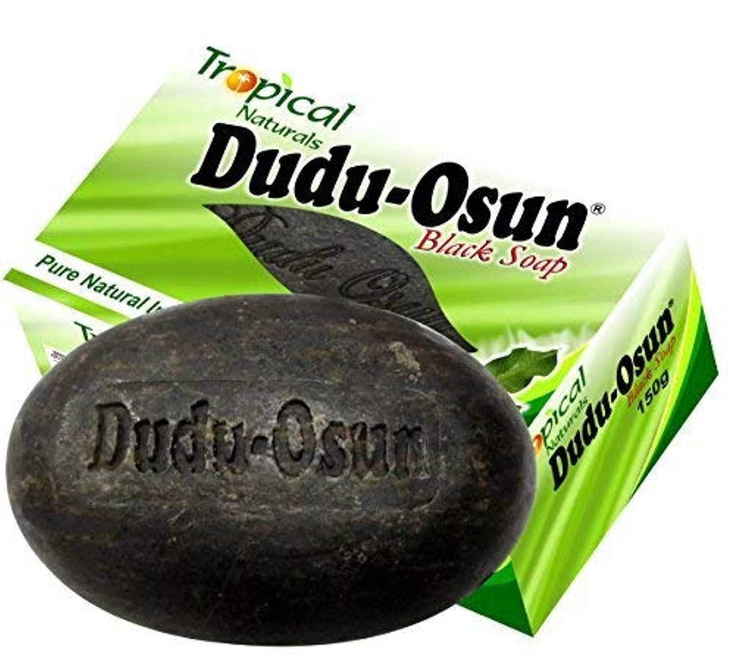 Dudu-Osun Herbal Black Soap - Natural African Cleansing Soap for Acne, Dark Spots & Glowing Skin | Perfect for Face & Body Care Routine