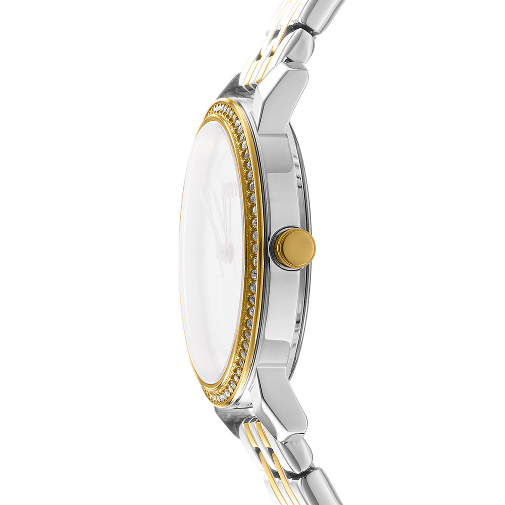 DKNY Astoria Glitz DK1L065M0065 Women's Watch - Luxury Gold-Tone Stainless Steel Bracelet, Crystal Accents - Perfect for Office, Party & Special Occasions