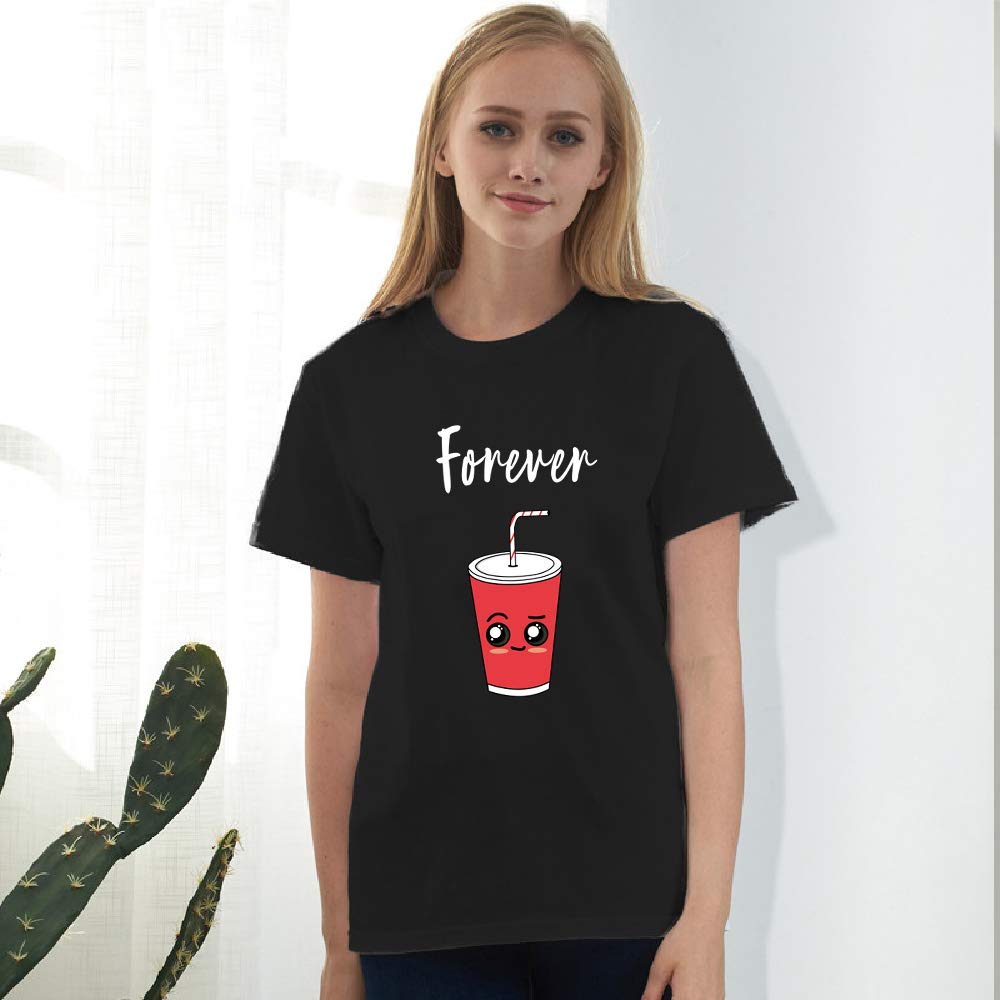 Soul Couple Best Friend Matching Shirts for 3 Girls - Cute BFF T-Shirts for Women, Sister Tee Shirts for Birthday, Vacation, and Family Reunions